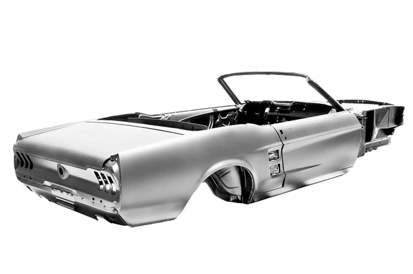 Dynacorn International manufacturer of the'67 convertible body