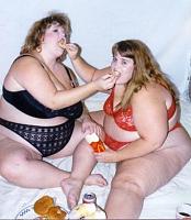 CLONING CALIFORNIA STYLE-two-fat-girls-eat.jpg