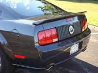 Alloy stang with Honeycomb blackout panel and black tail light bezels-dsc00072.jpg