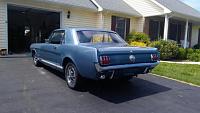 Fully restored 1966 Ford Mustang for sale-rear-of-car.jpg