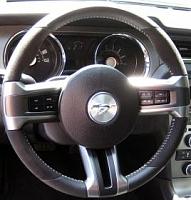 2010 Shelby Steering Wheel and underhood acc. for sale!-001.jpg