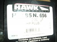 2011 mustang GT Hawk HP Plus front and rear brake pads-dscn0224.jpg
