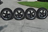 2005-2013 Mustang GT and V6 18&quot; Staggered Black Bullitt Wheels-small1.jpg