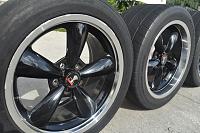 2005-2013 Mustang GT and V6 18&quot; Staggered Black Bullitt Wheels-small5.jpg