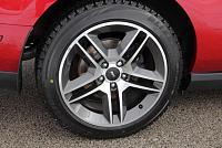 Ford Mustang SVT wheels + Blizzak winter snow tires 18&quot; Ford Racing Bridgestone-redcandy16.jpg
