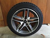 Ford Mustang SVT wheels + Blizzak winter snow tires 18&quot; Ford Racing Bridgestone-img_0086.jpg