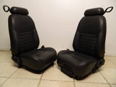 Fs 2003 Mustang Gt Dark Charcoal Leather Seats Complete