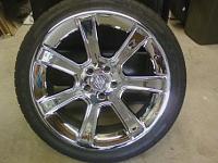 Chrome Saleen 20&quot; Wheels and Nitto 555 Tires-left-front.jpg