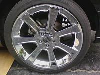 Chrome Saleen 20&quot; Wheels and Nitto 555 Tires-left-rear.jpg
