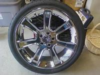 Chrome Saleen 20&quot; Wheels and Nitto 555 Tires-right-front.jpg
