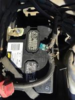 New 2007 Mustang Battery Died, Is this out of place cable the cause?-mustang.jpg