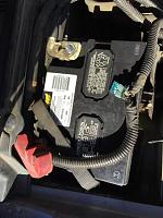 New 2007 Mustang Battery Died, Is this out of place cable the cause?-mustang1.jpg