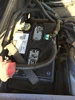 New 2007 Mustang Battery Died, Is this out of place cable the cause?-mustang5.jpg