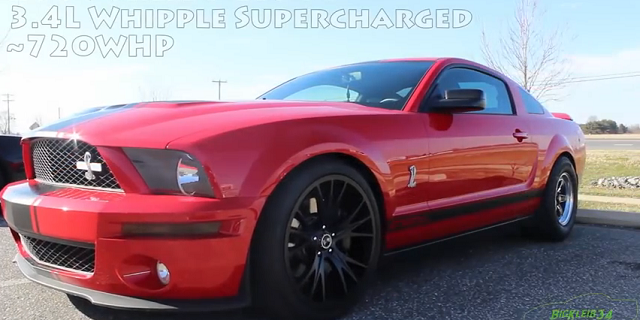 Watch This Mustang Shelby GT500 Destroy a Z06 Corvette