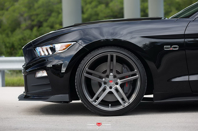 Roush Mustang Looks Awesome on Vossen Wheels