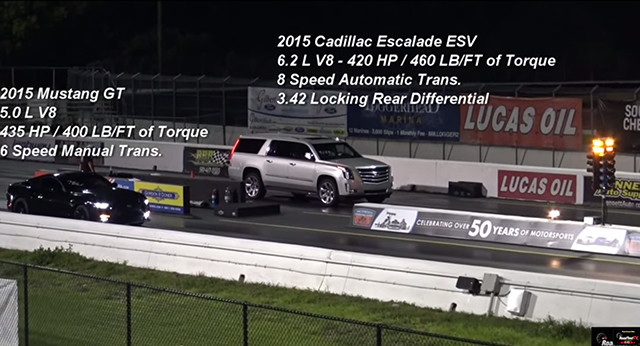 Silly Escalade, You Can’t Beat a 5.0 Mustang