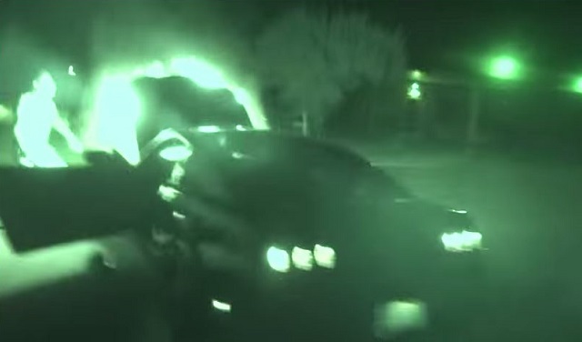 Mustang on Fire