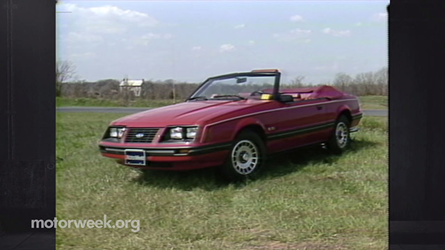 #TBT: MotorWeek Retro Reviews the 1983 Mustang GT Convertible
