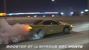 Almost Busted! Mustang Street Racing Throwback