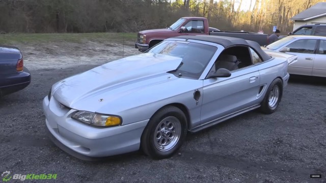 Turbo Mustang GT Squares Off Against GT-R