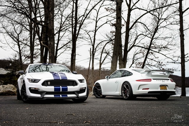Pitting a Shelby GT350 Against a 911 GT3