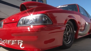 Lucifer Rising: 1993 Ford Mustang GT Dominates the Drag Strip
