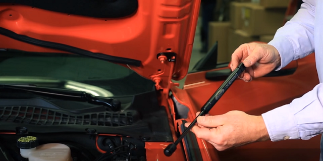 How to Install a Ford Performance Hood Lift Strut Kit on Your S550 Mustang