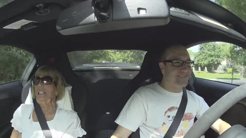 This Mom’s Reaction to Riding in a GT350R Is Priceless