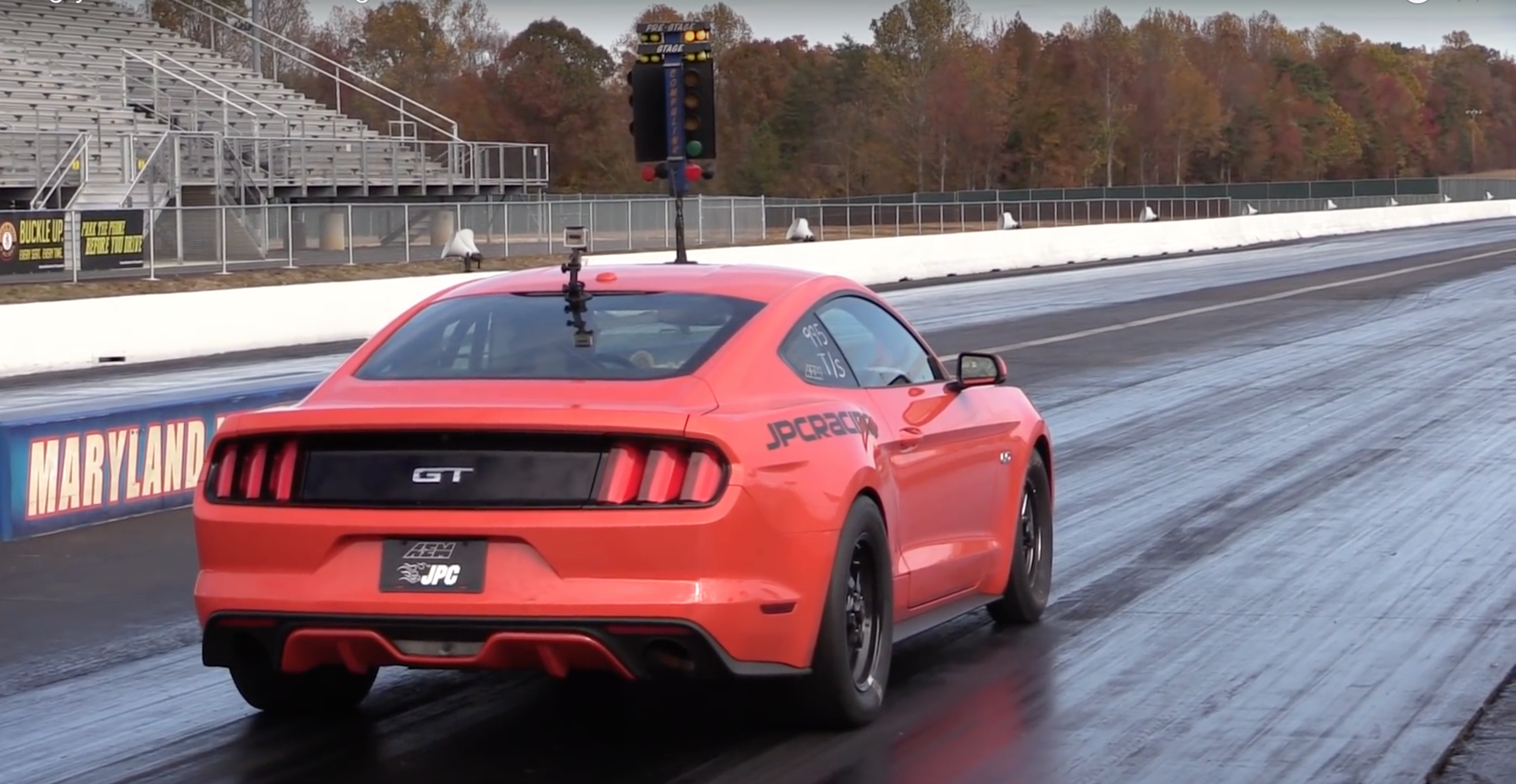 Watch This IRS Mustang Run a Mid-8