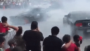 Donut-Dueling Mustang Crashes Into Crowd in Mexico