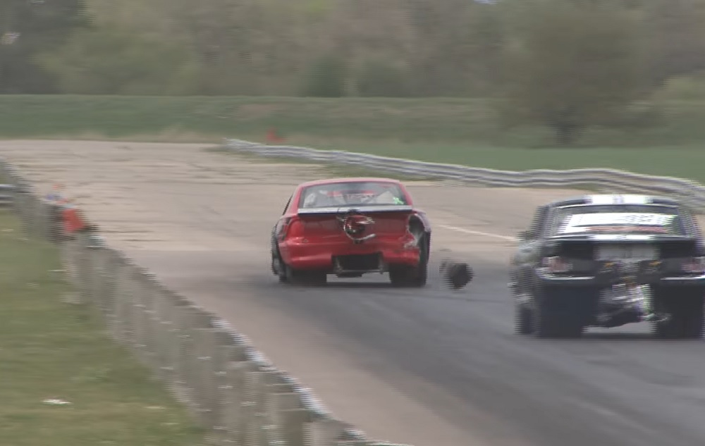 Mustang Drag Racer Wins After One Heck of a Save
