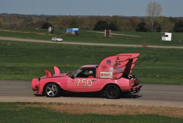 Mustangs and Fords of the 24 Hours of LeMons in Michigan