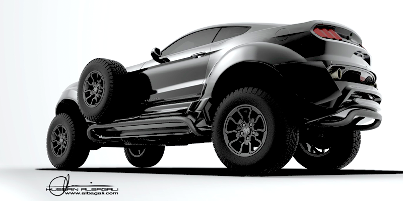 Mustang Ram concept art