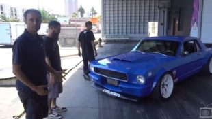 <em>Hoonigan</em> ’66 Mustang Is a Donut-Ripping Beast