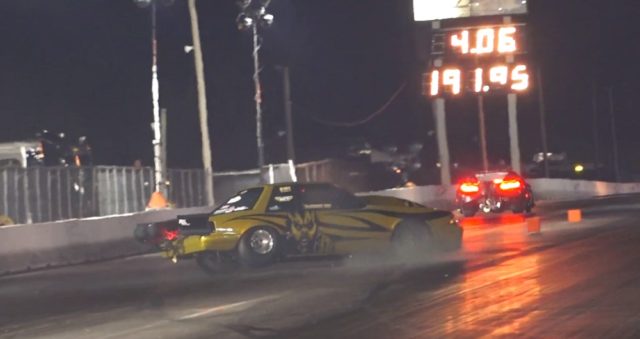Gold Dust Mustang Losing Control