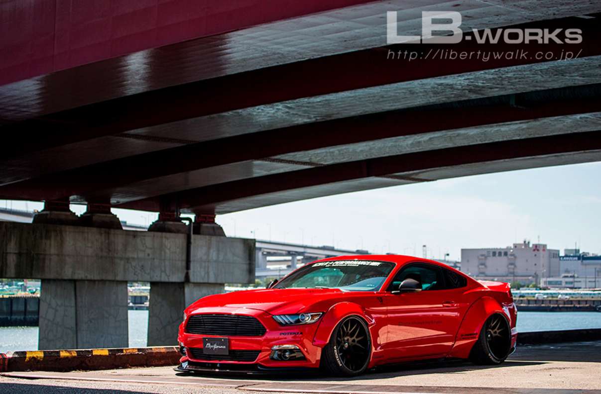 Liberty Walk Takes on the S550 Mustang, but Will it Be a Hit?
