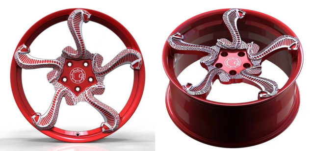 Would You Buy These ‘Custom’ SVT Cobra Logo Wheels?