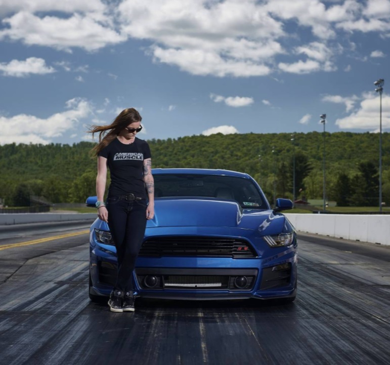 American Muscle’s Stephanie Wood Shows Off Her Mustang Prowess