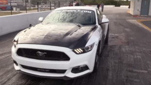 Watch this Mustang’s <i>Insane</i> Near Miss and Record Run!