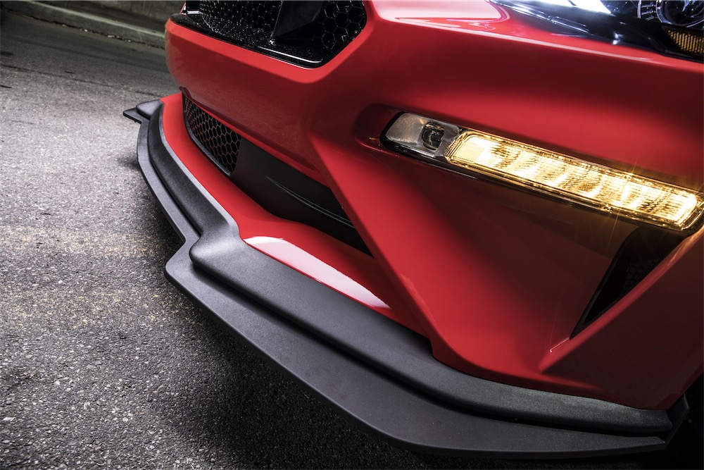 Performance Pack 2 front splitter.