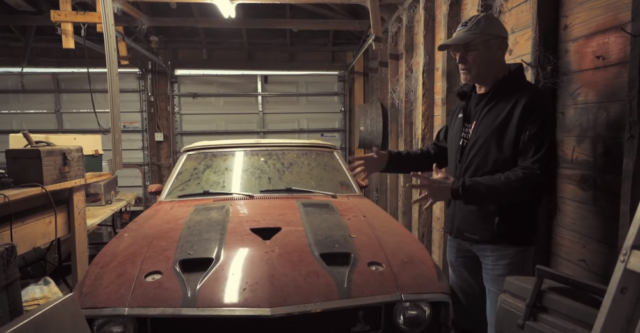 barn find GT500 Shelby
