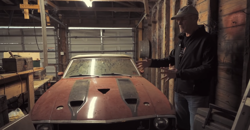 barn find Shelby GT500