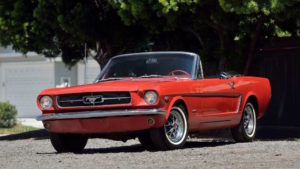The 1965 Ford Mustang, the most popular classic car in 21 states.