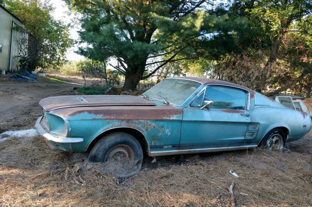 1967 Mustang GT 390 Barn Find