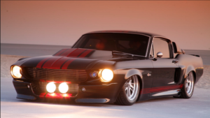 904 horsepower 1968 Ford Mustang "Black Mamba."