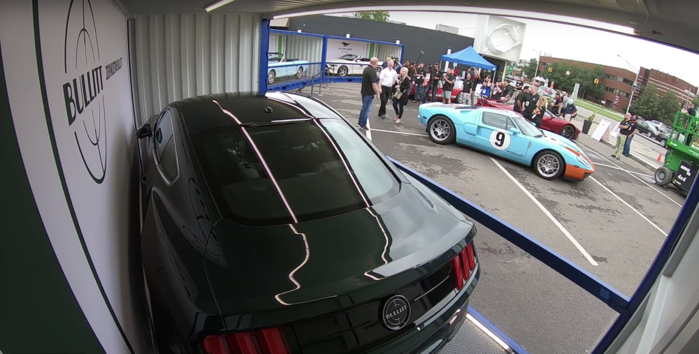 Sean Kiernan's 1968 and2019 Ford Mustang Bulitt.
