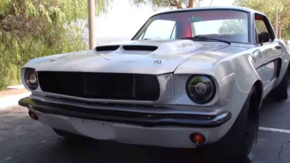 Early Widebody Ford Mustang Mixes Classic and Modern Style