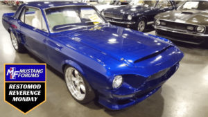 1967 Mustang GT Slays With Blue & White Eleagance