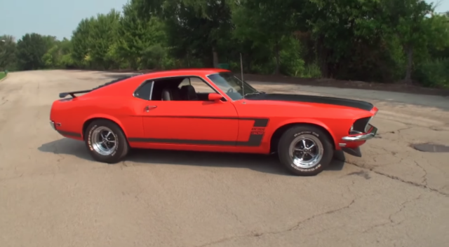 Pat Mitchell's 1969 Ford Mustang Boss 302.