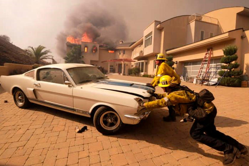 Firefighters Save 1966 Shelby GT350 from Raging California Wildfires